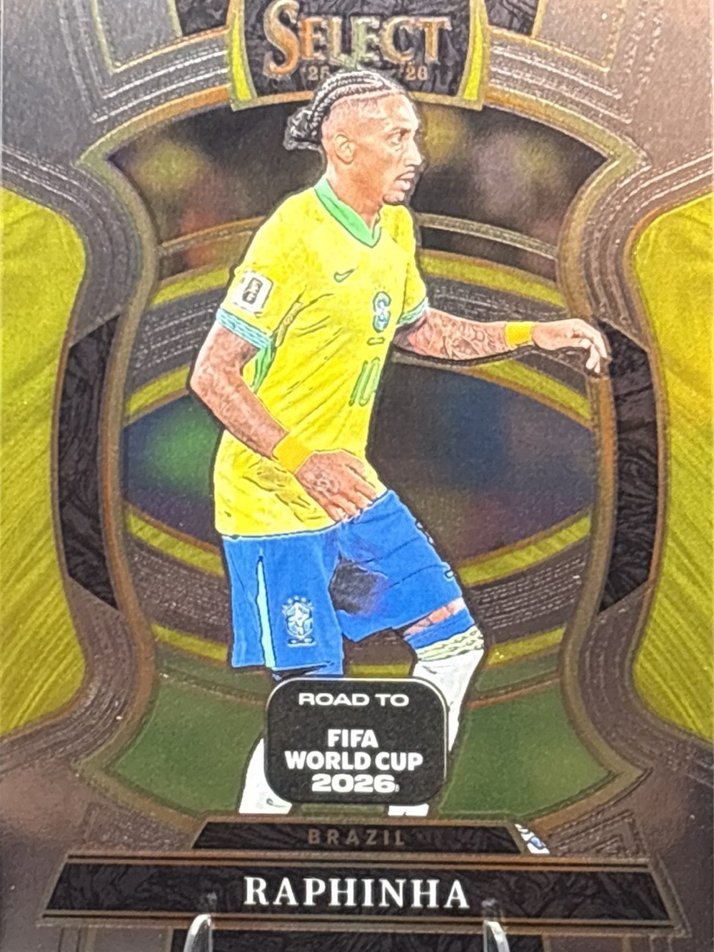 Panini Select Raphinha Brazil Soccer Trading Card